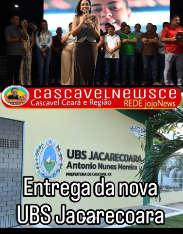 NOVA SALA DE FISIOTERAPIA E REFORMA DA UNIDADE BÁSICA DE SAÚDE DE JACARECOARA.